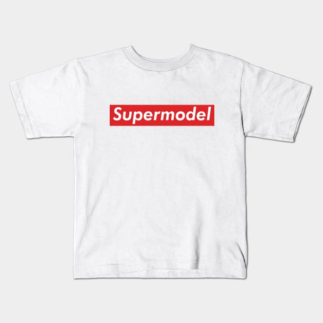 Supermodel Kids T-Shirt by inotyler